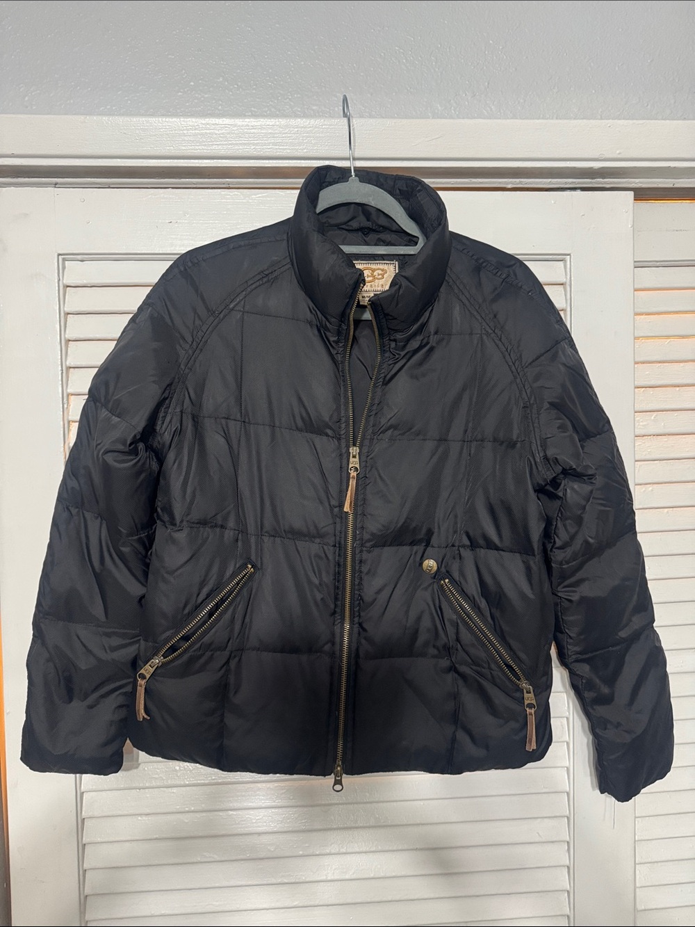 UGG Black Quilted Puffer Jacket